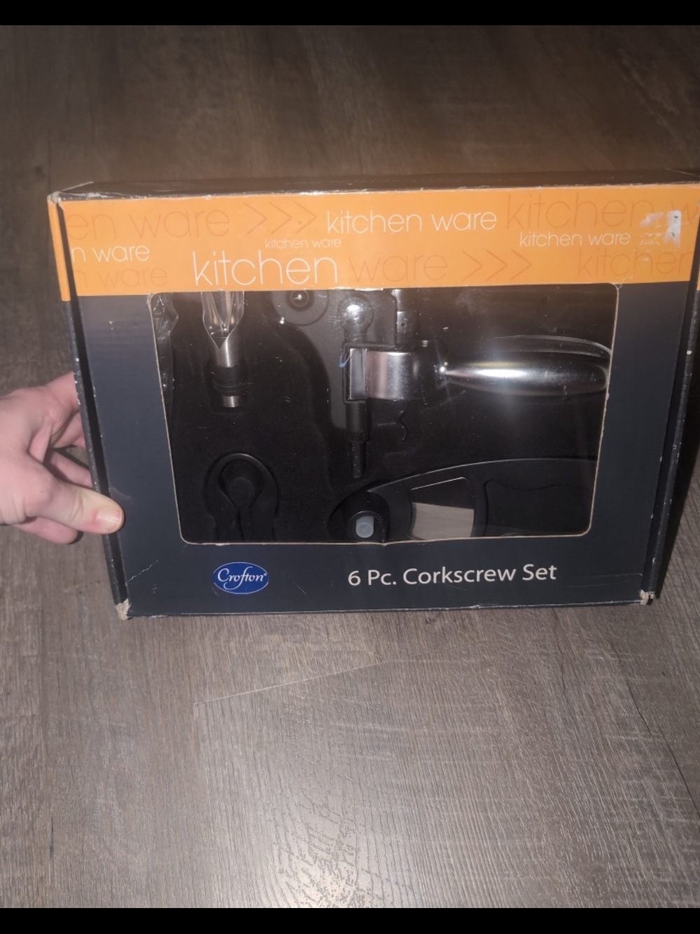 New in box - Crofton 6 piece corkscrew set